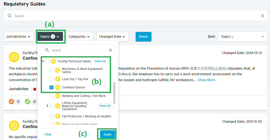 New Regulatory Guides: Review Regulatory Landscape Per Topic Across ...